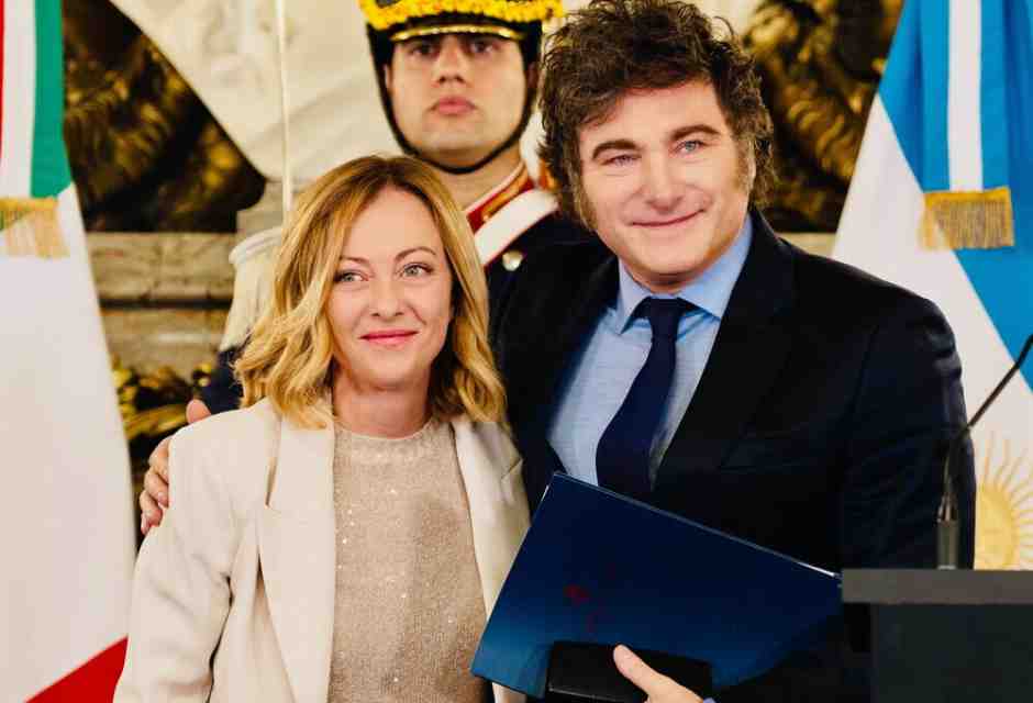 Da oggi Milei è (anche) cittadino italiano