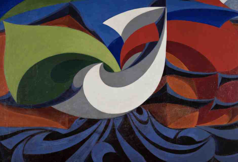 Un neutralista pacifista alla Mostra del Futurismo