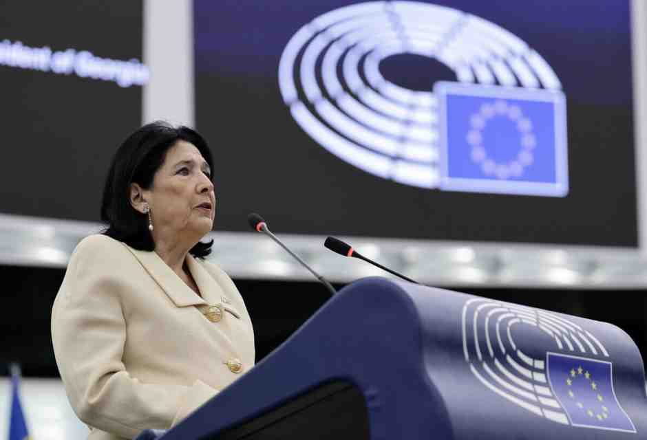 Zourabichvili punta il dito contro l’Ue: su Tbilisi  “non è stata all’altezza”