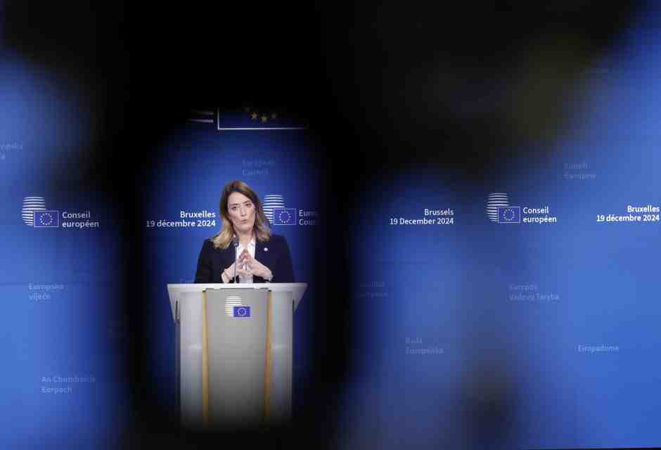 Liberate Cecilia Sala, dice la presidente del Parlamento europeo Metsola