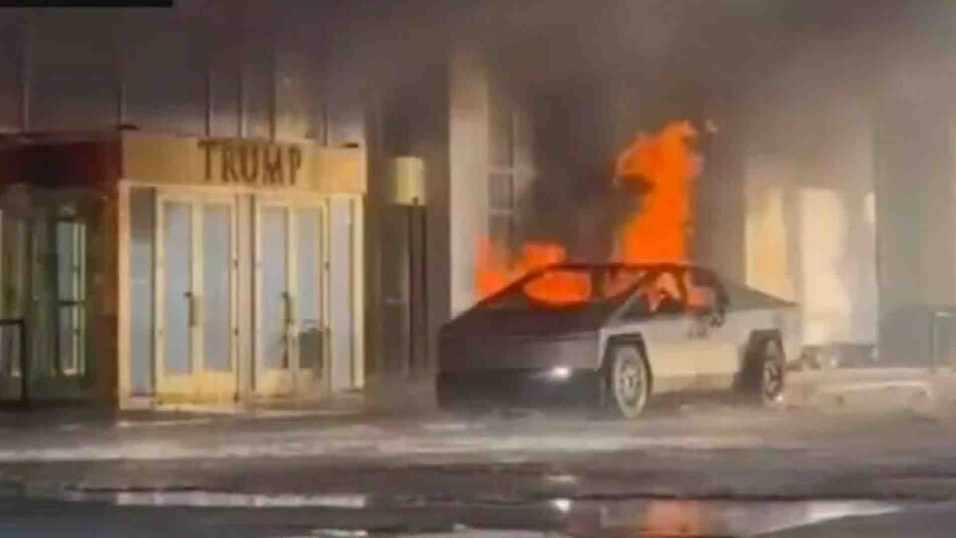 Cosa sappiamo dell'esplosione di un Cybertruck Tesla davanti al Trump Hotel di Las Vegas