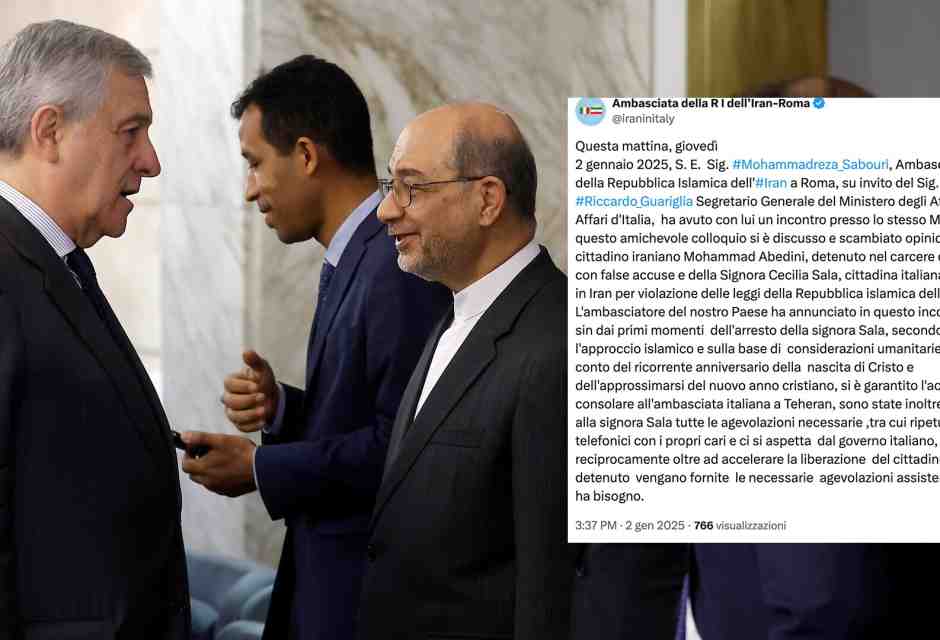 Caso Sala, un'ora di vertice a Chigi. L'ambasciata d'Iran: "Accelerare la liberazione di Abedini"