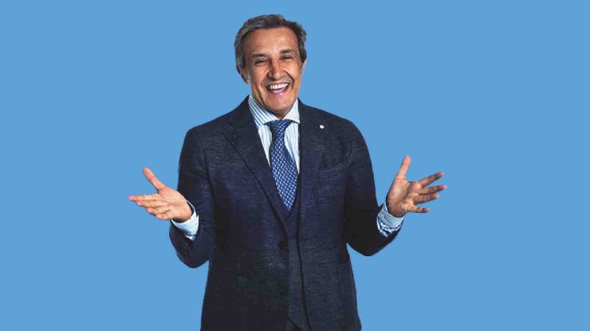 Insinna dispensa ironia e buonumore ma gli ascolti non lo premiano