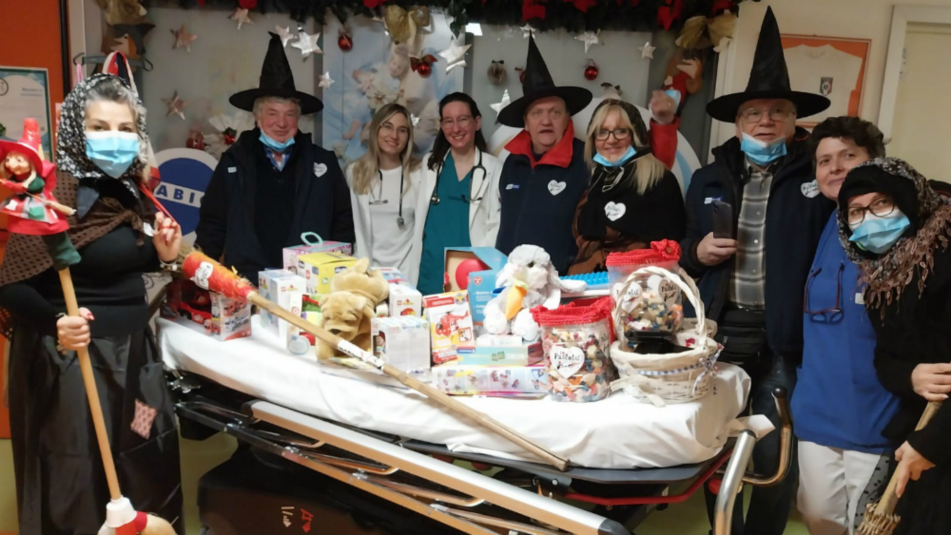 Ospedale Maggiore di Crema: in pediatria arrivano le Befane