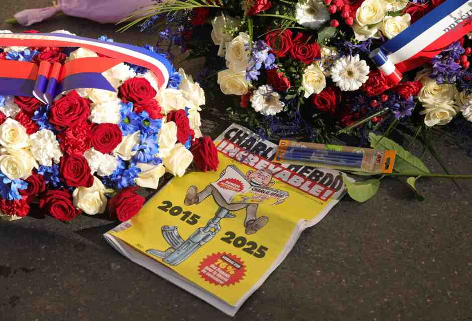 Le lacrime per Charlie Hébdo da parte di molti che stanno con Hamas