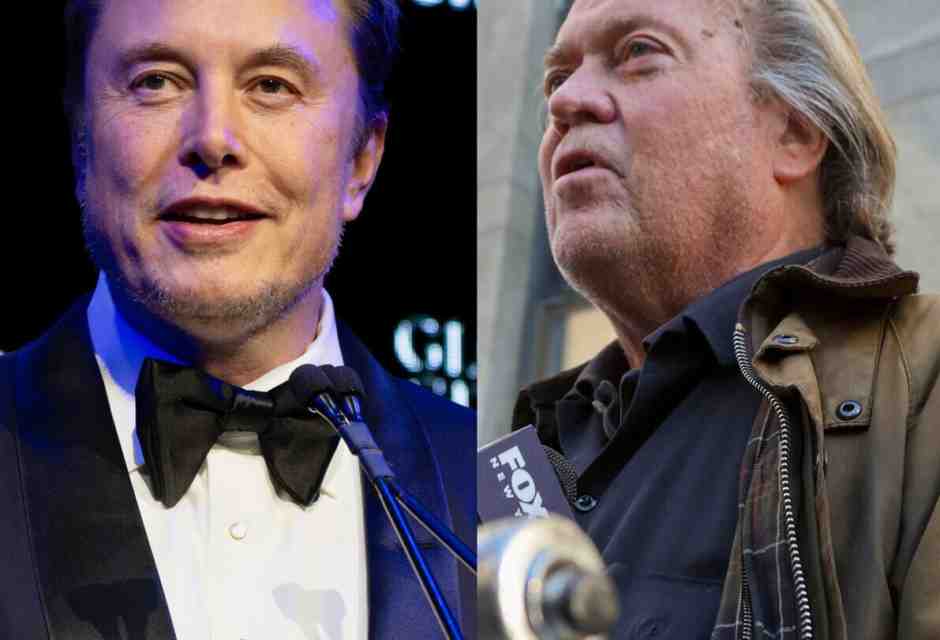 La frattura (a suon di tweet) fra Bannon e Musk. I due schieramenti