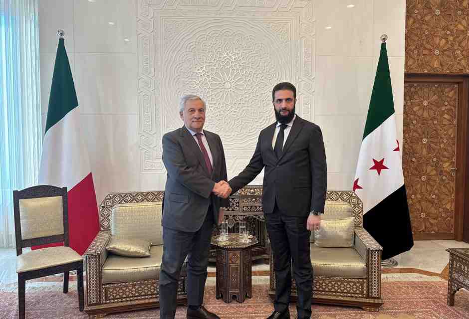 Tajani in Siria per il controsorpasso su Parigi e Berlino. Il nodo sanzioni