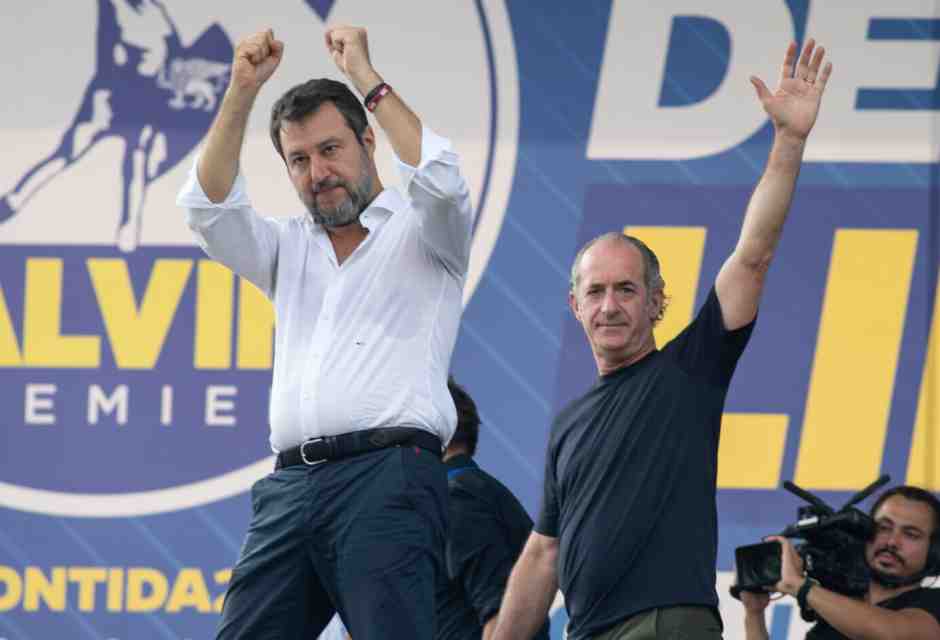 Grappa Lega: Salvini sposa la linea Zaia sul Veneto e si tutela in vista del congresso: "Stiamo uniti"