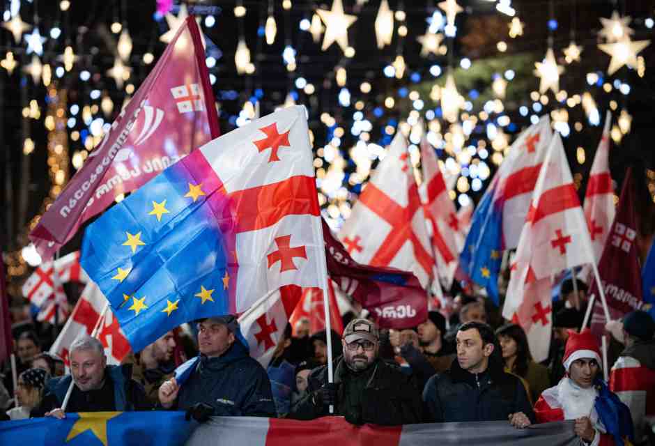 Tbilisi sciopera contro la repressione