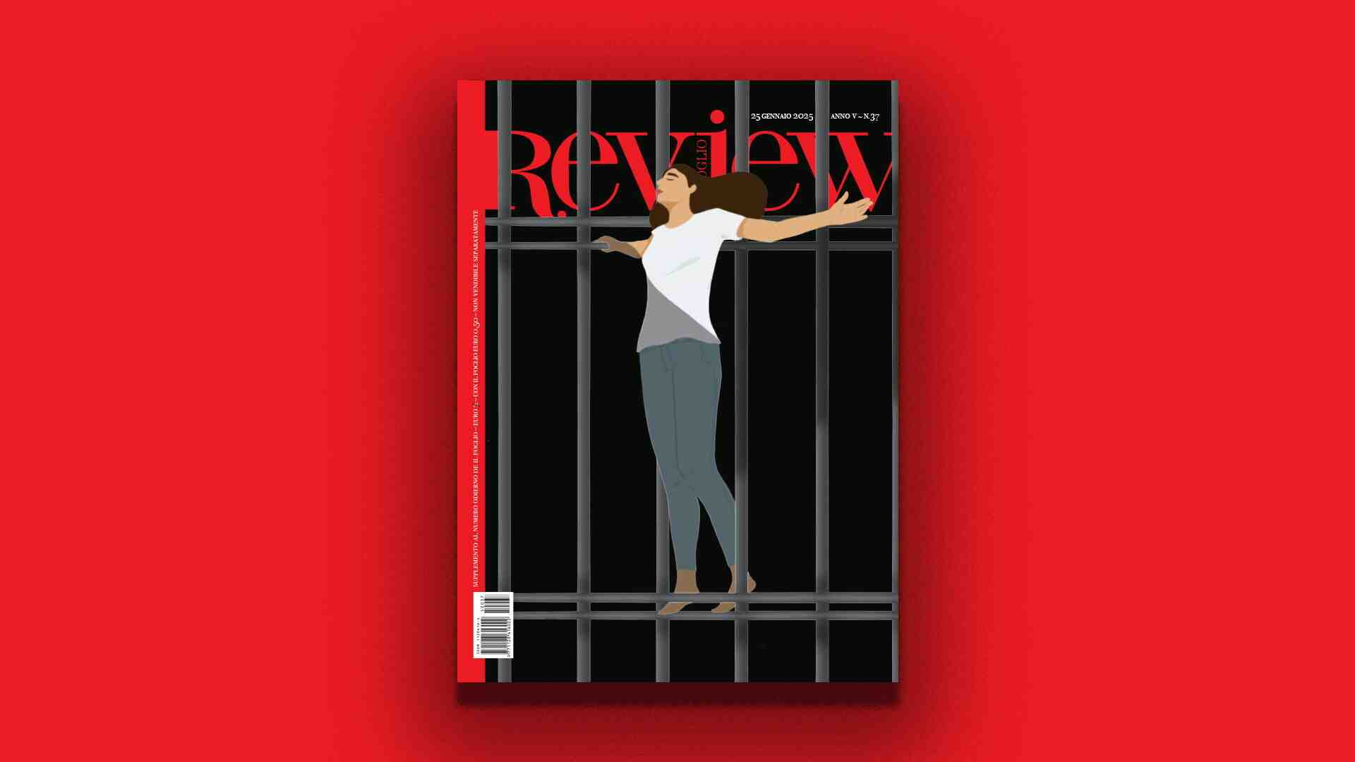 Cecilia Sala, libera. La cover di Review raccontata da Giulia Neri