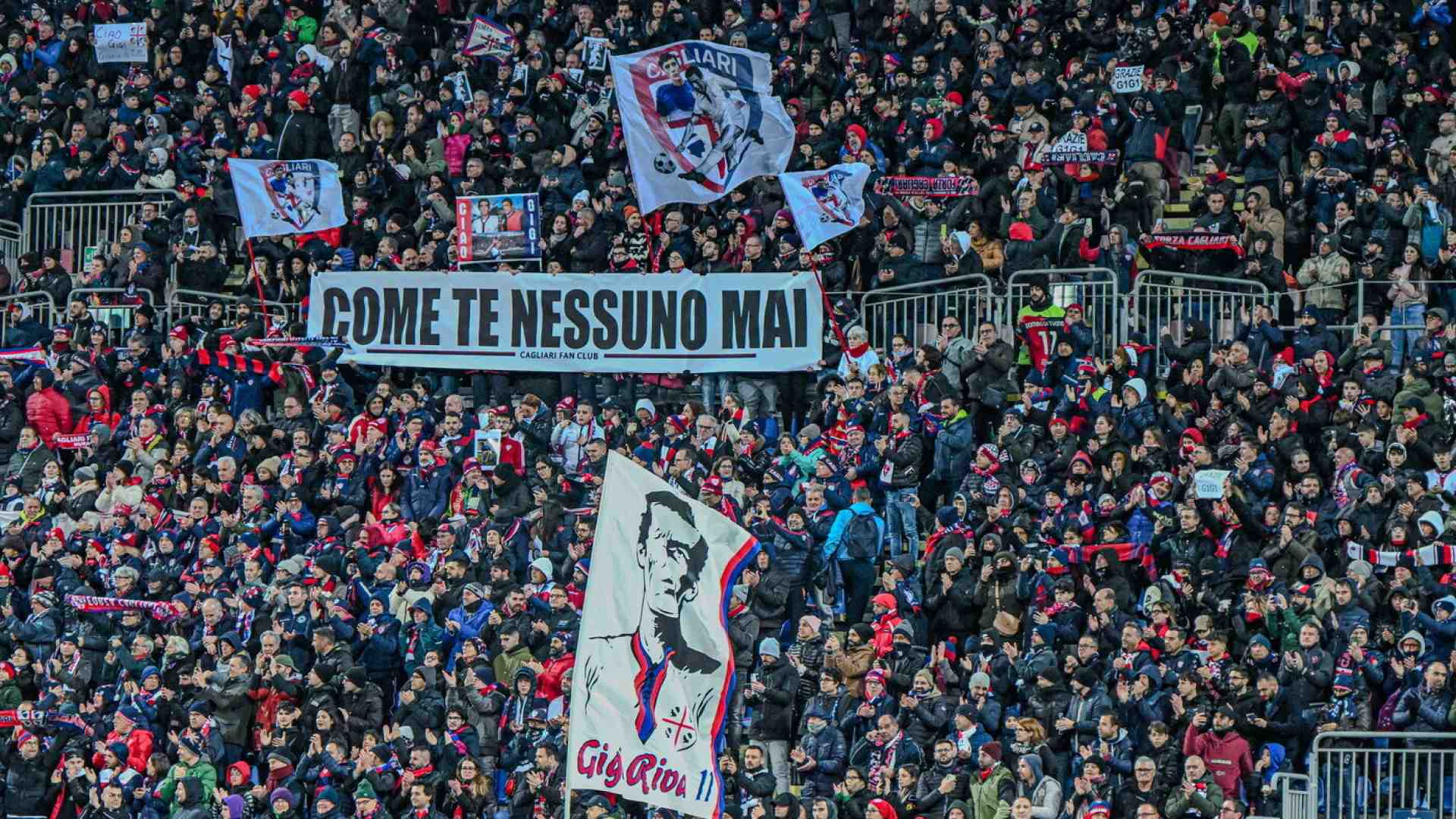 Gigi Riva è ancora a Cagliari