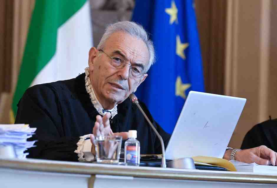 Giovanni Amoroso è il nuovo presidente della Corte costituzionale
