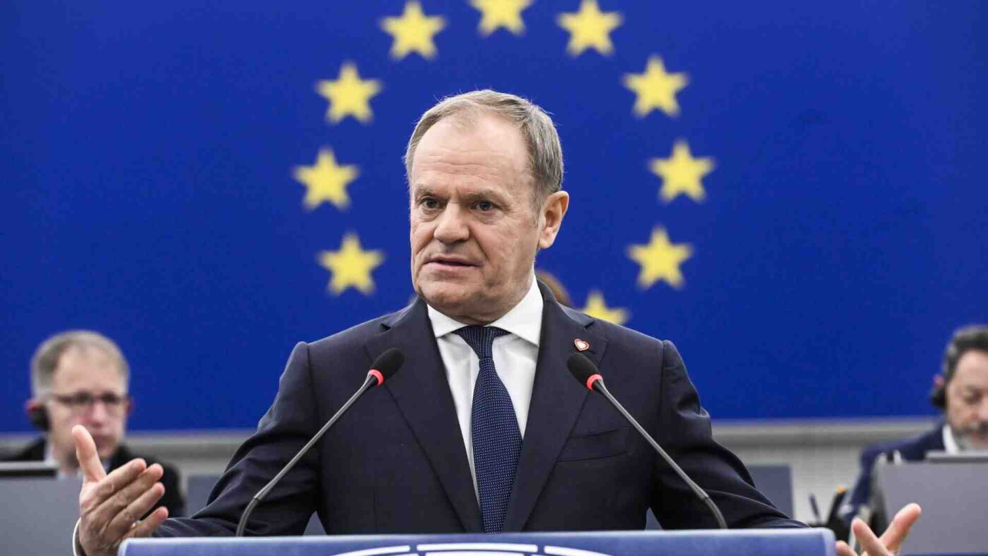 Donald Tusk (foto Ap, via LaPresse)