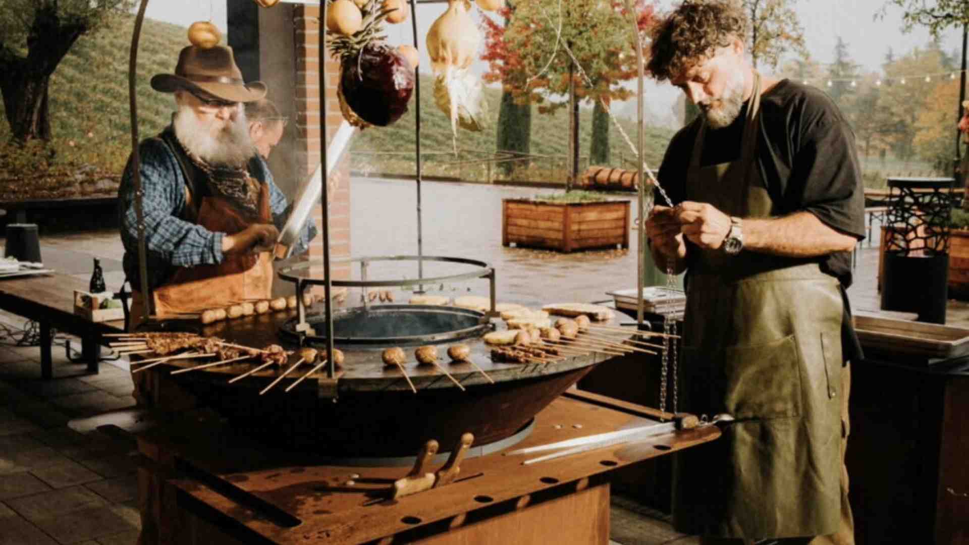 Un barbecue per resistere all'assedio degli amidi