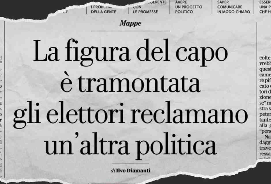 Il buon politico non è quello dei titoli di Rep.