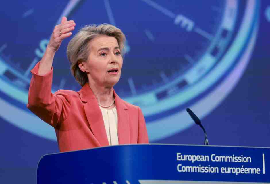 Von der Leyen presenta la bussola per la competitività dell'Unione europea
