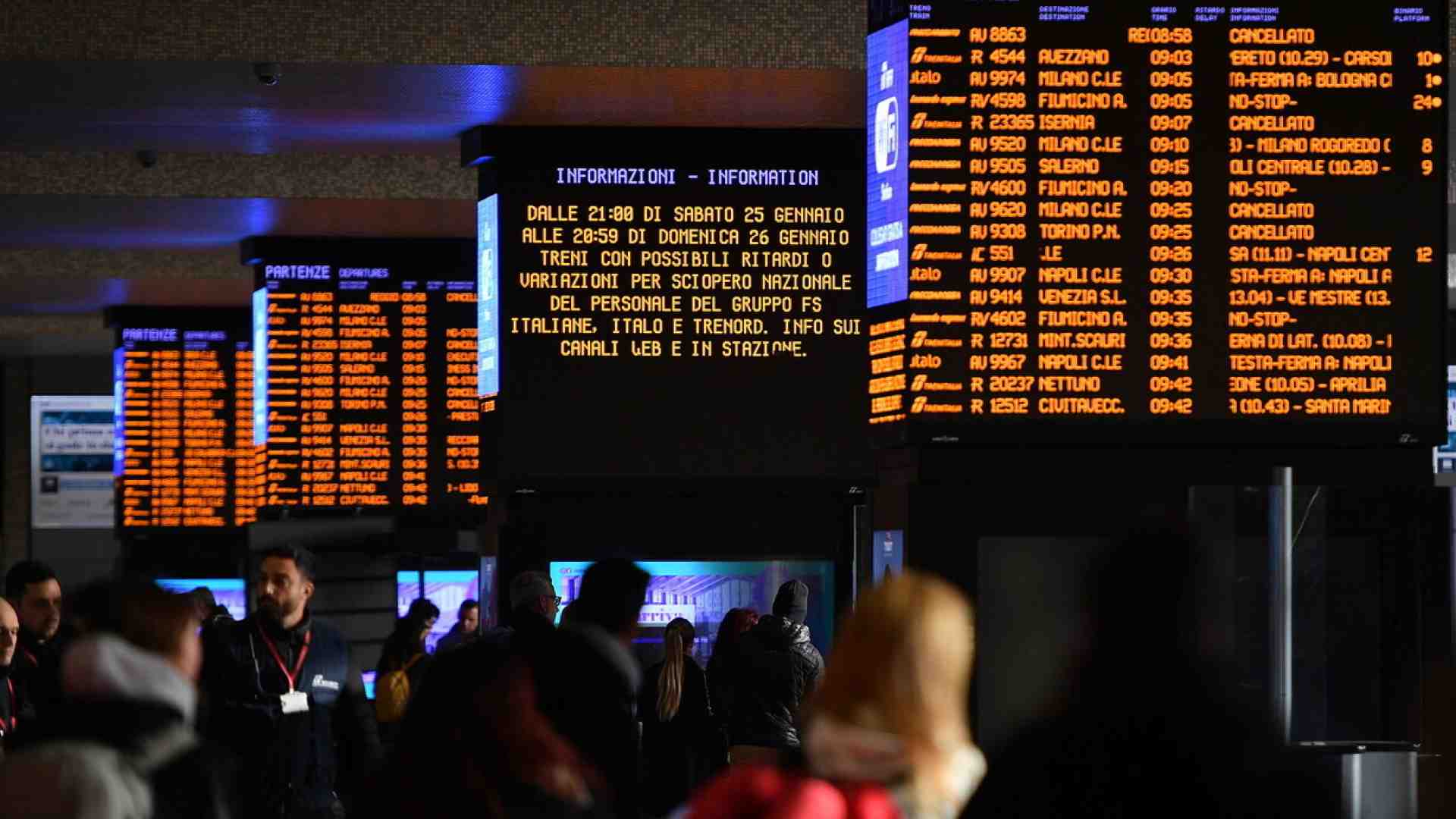 Scioperi dei treni: da oggi ci saranno fasce di garanzia anche nei giorni festivi