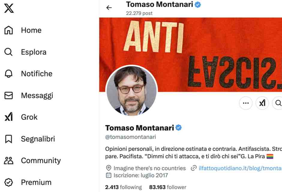 Elon Musk e il crumiro Montanari