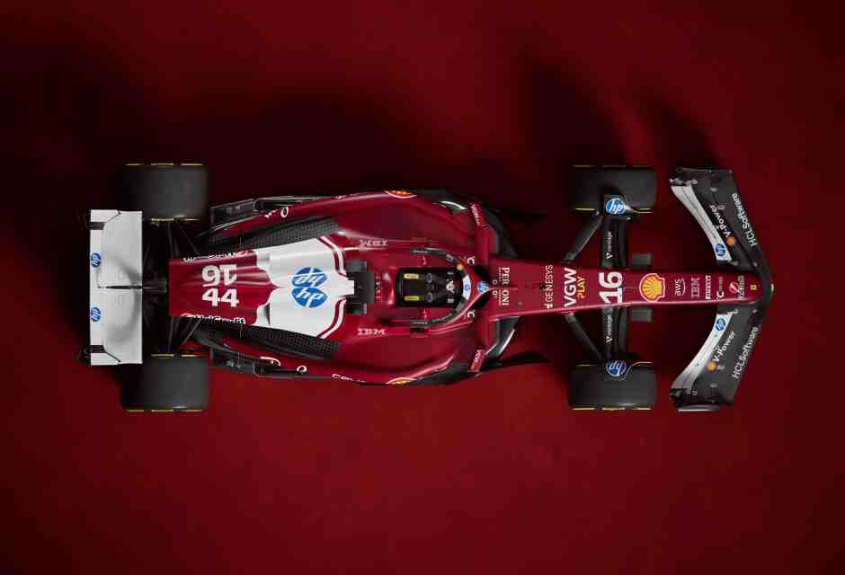 Lo show della Ferrari a Londra per la nuova Sf-25