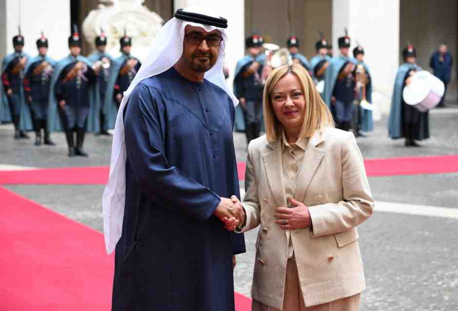 Meloni: “Gli Emirati Arabi Uniti investiranno 40 miliardi in Italia. È una giornata storica”