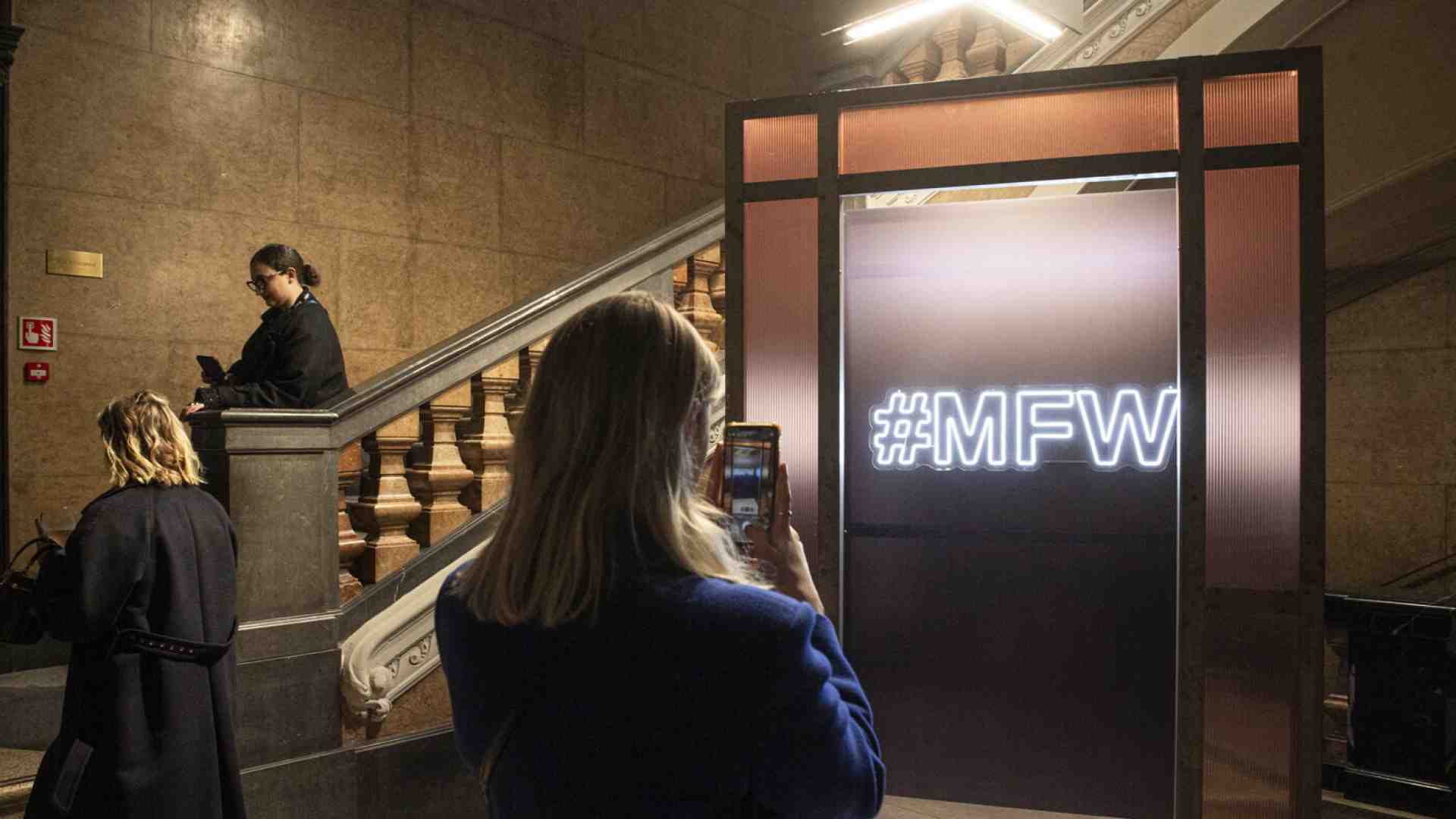 Lei è Leonor Fini (in mostra) e trascina tutta la Week della moda