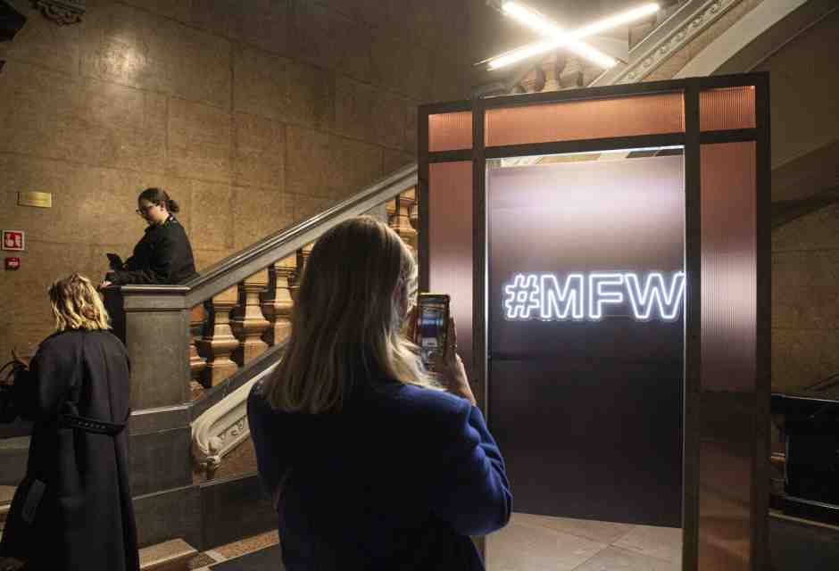 Lei è Leonor Fini (in mostra) e trascina tutta la Week della moda