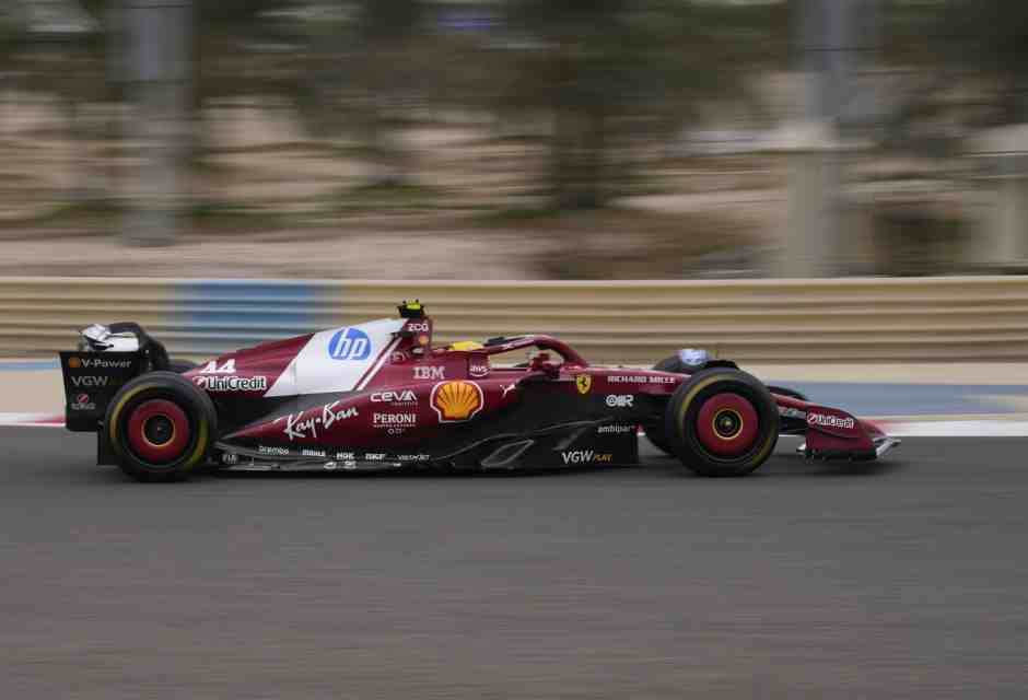 Lewis Hamilton ha iniziato come meglio non poteva i suoi primi test in Ferrari