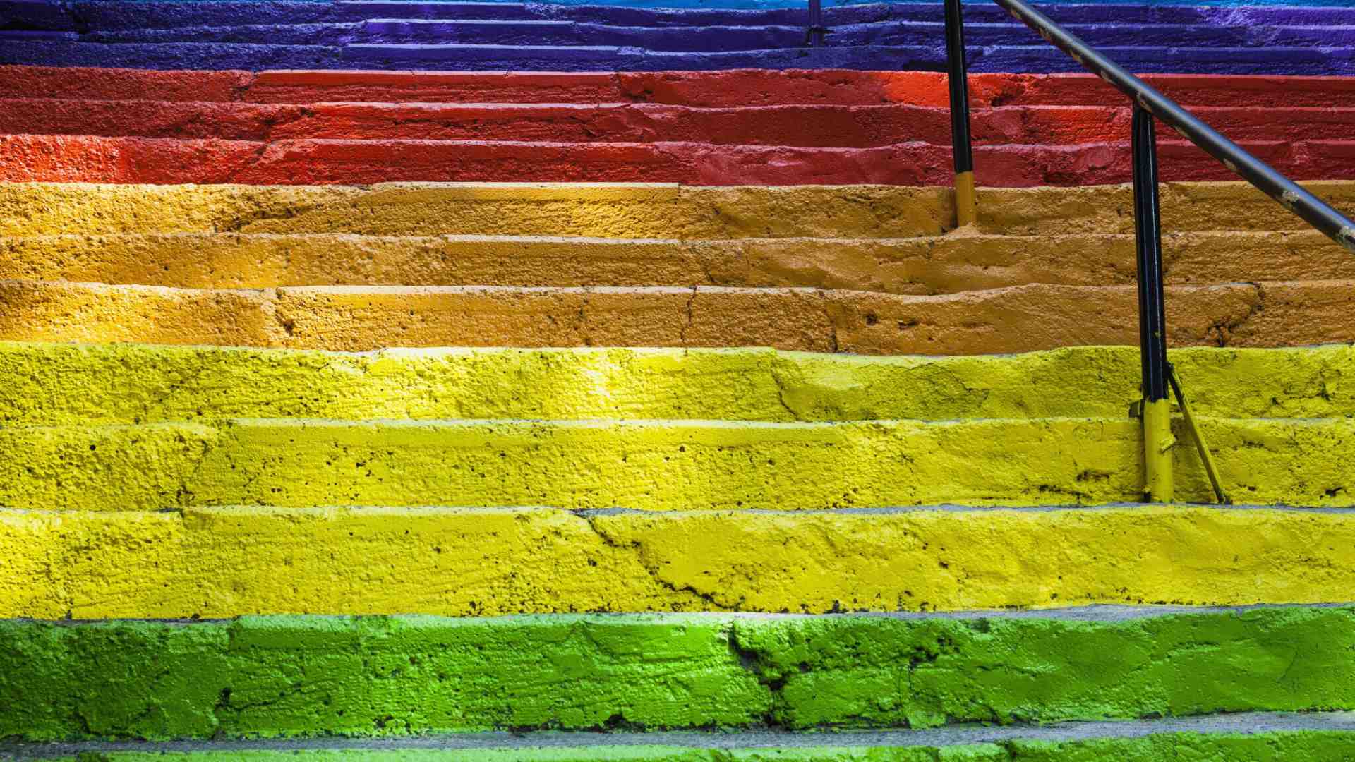 A volte è meglio una ringhiera di una scala arcobaleno