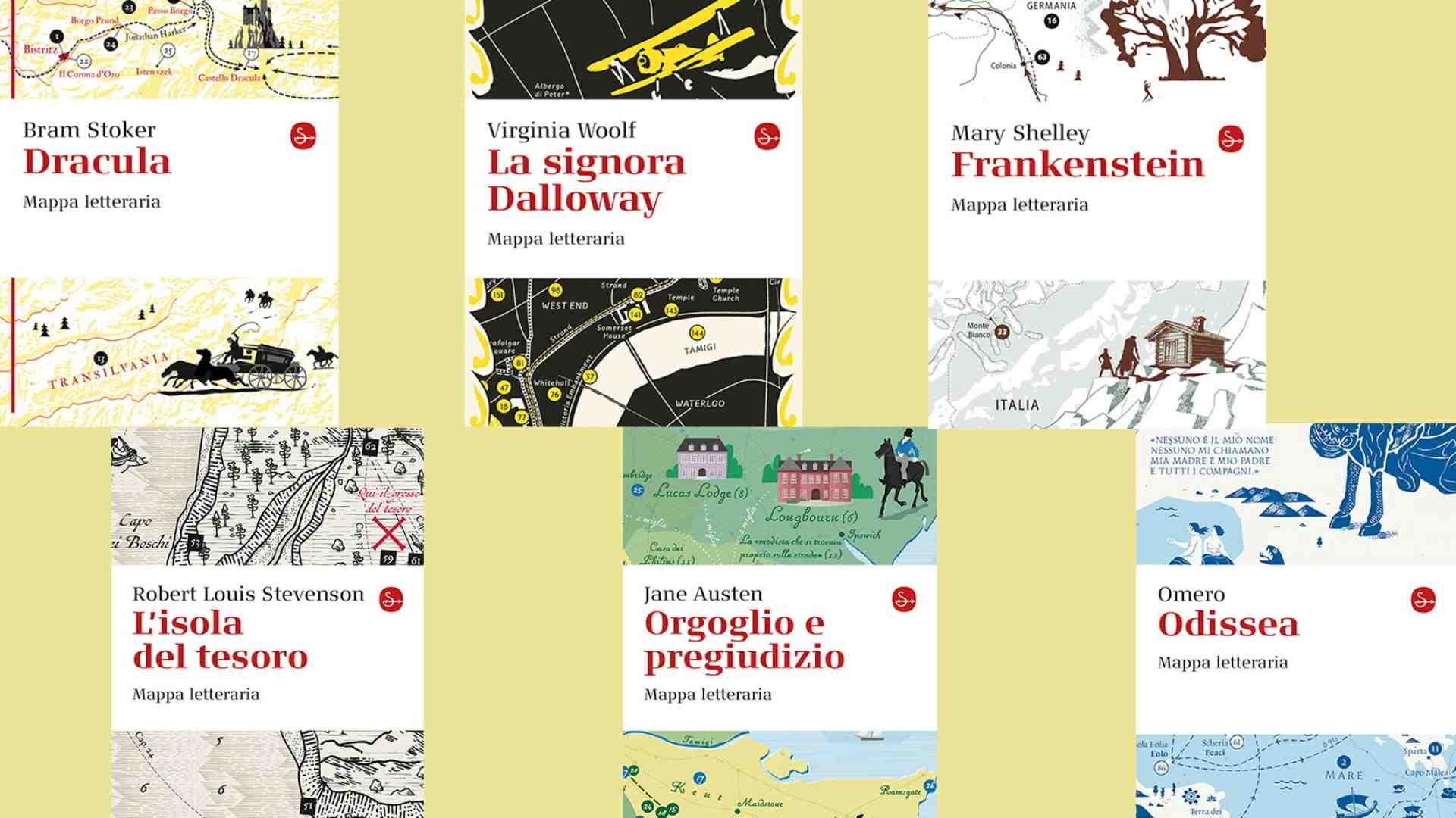 Perdersi nella meraviglia delle mappe letterarie, da Itaca al Polo nord