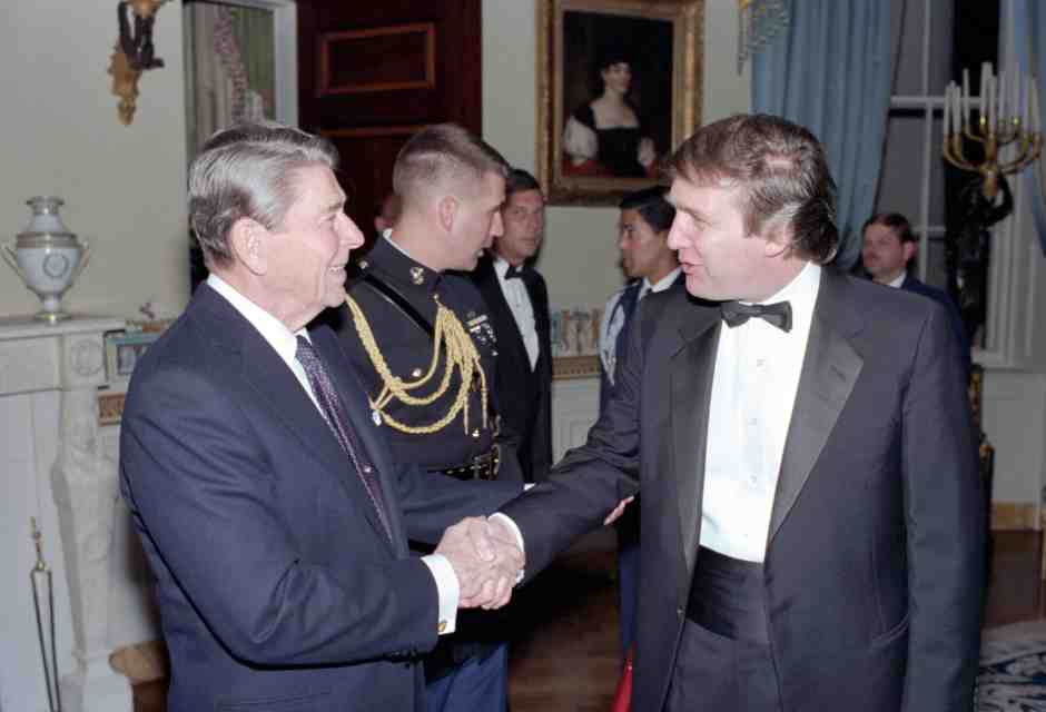 Trump vs Reagan. L'ipotesi di un quinto volto sul Monte Rushmore