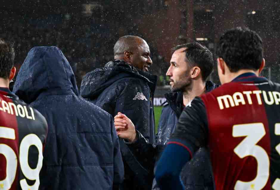 La cura Patrick Vieira sta per salvare il Genoa