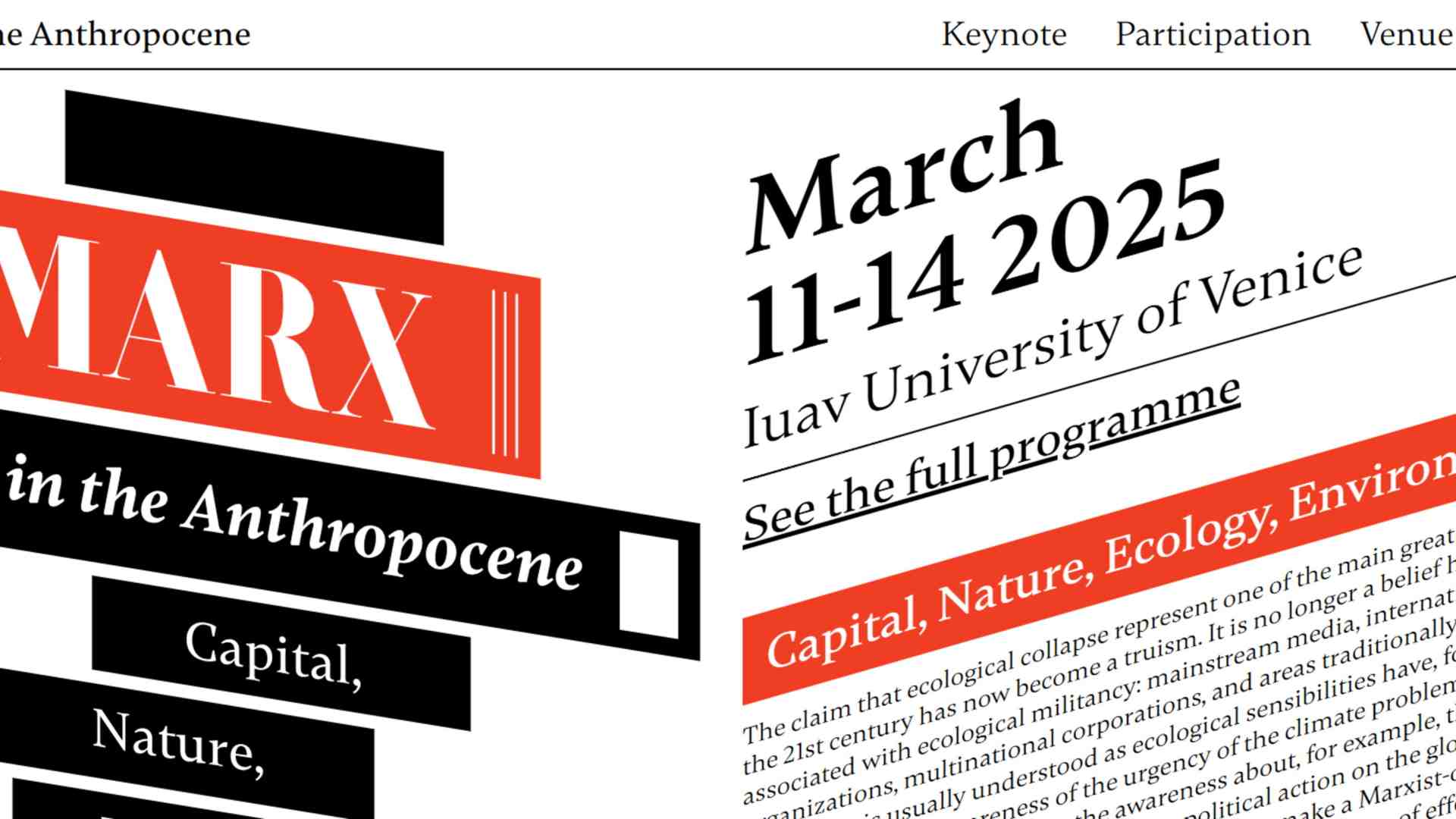 Marx nell’antropocene