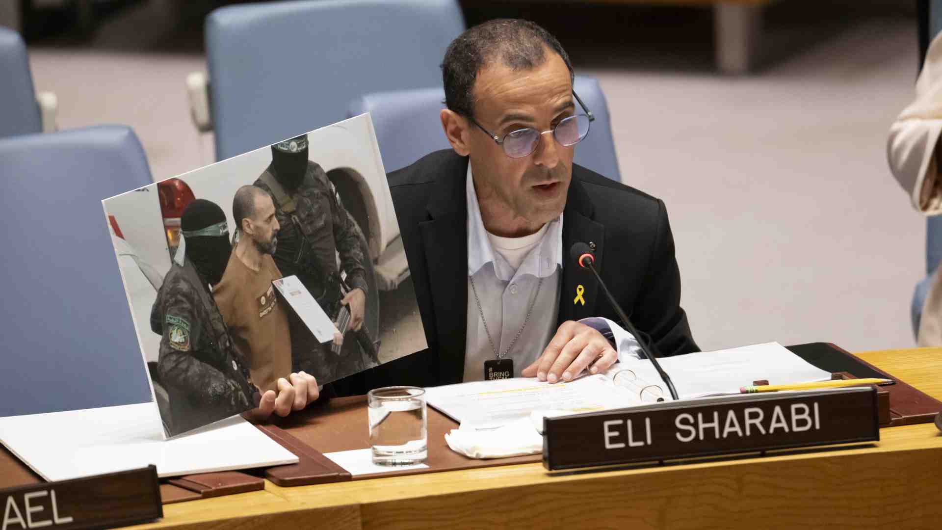 “Mi chiamo Eli e sono tornato dall’inferno di Gaza”. E il Palazzo di vetro va in frantumi