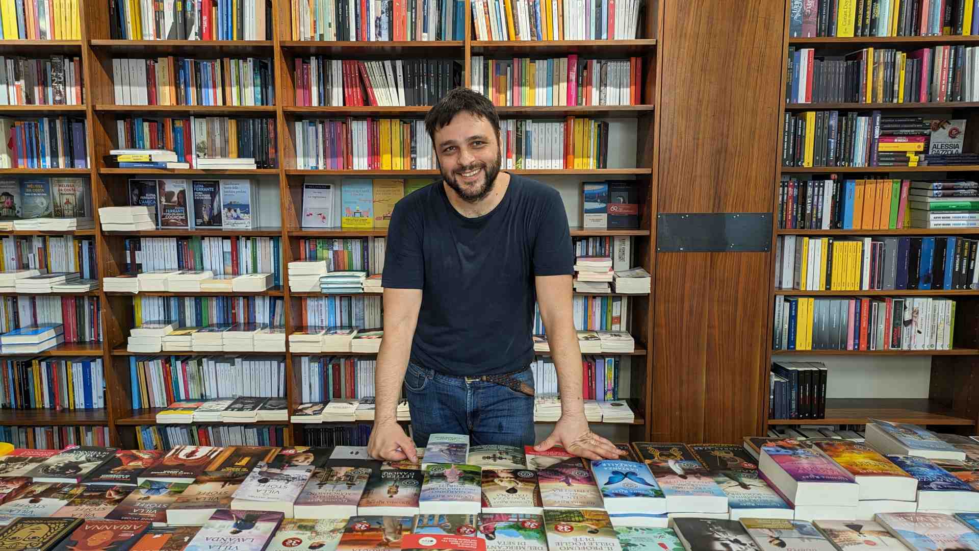Marcello Landi: “A un libraio felice la crisi non fa paura”