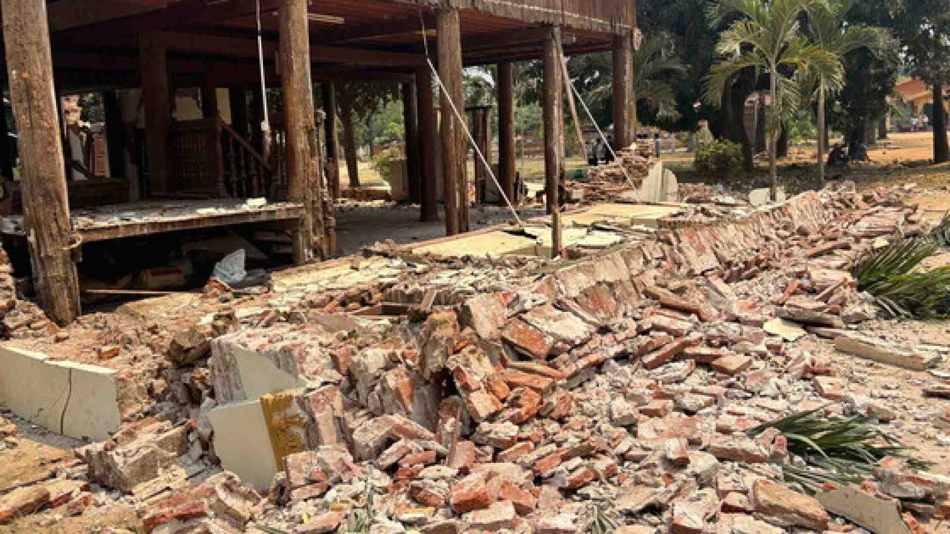 C'è stato un terremoto di magnitudo 7,7 in Myanmar