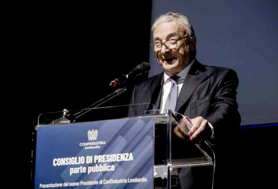 Pasini (Confindustria Lombardia): “Preoccupati per i dazi. Il tifo pro Trump? I partiti seguano Mattarella”