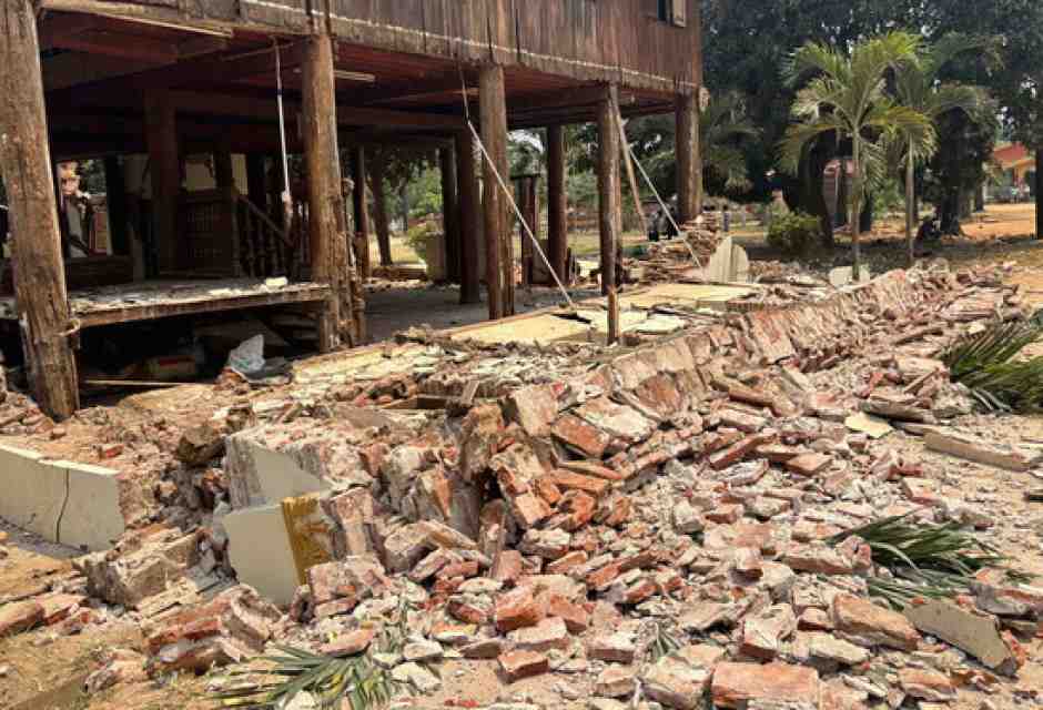 C'è stato un terremoto di magnitudo 7,7 in Myanmar