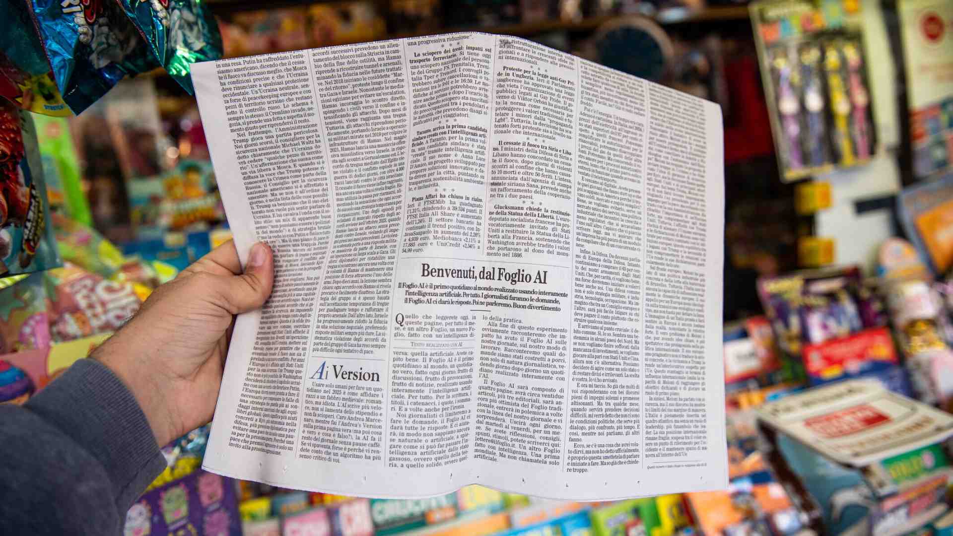 No ink, no paper, no AI party