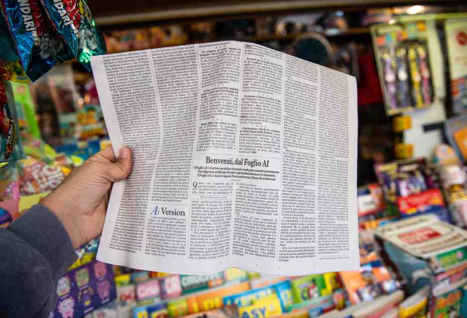 No ink, no paper, no AI party