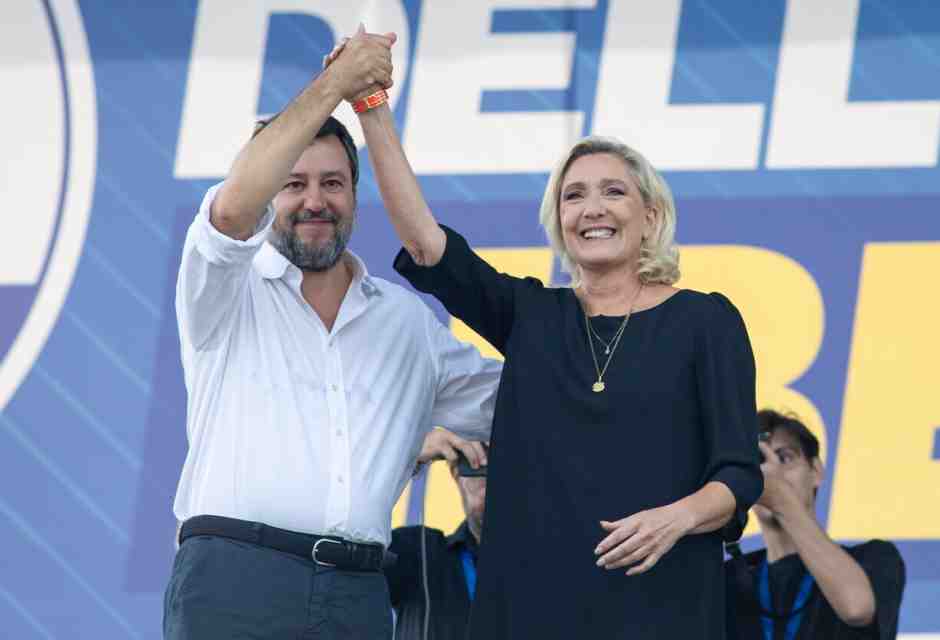 Salvini difende Marine con il suo Le Pen club. Vannacci vice vuole il sud. Lascia il "genio" Foa jr