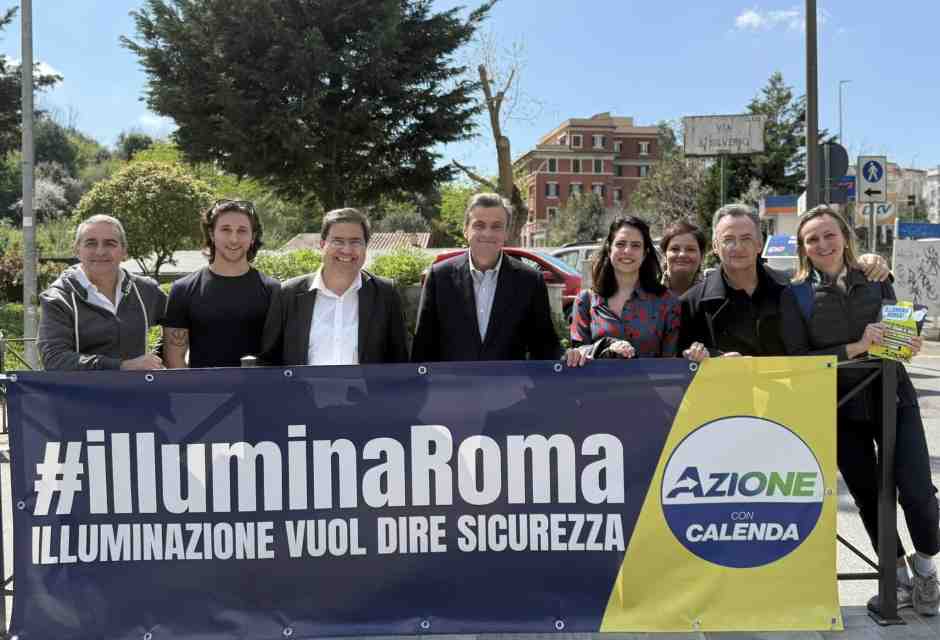 La sicurezza non è più parola di destra? Intanto Azione lancia "Illumina Roma"