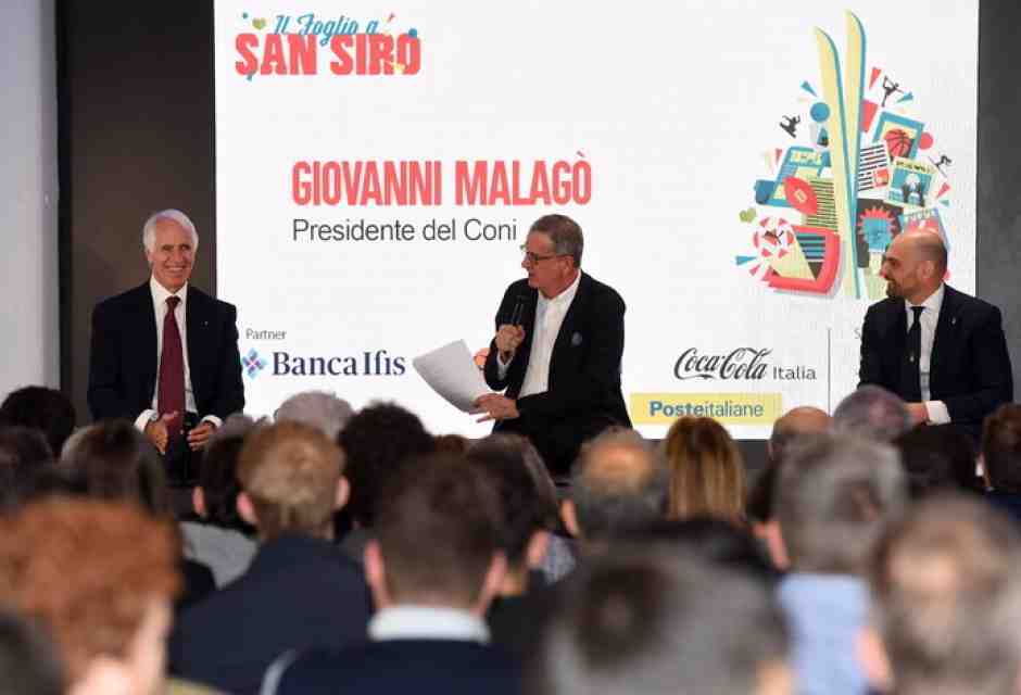 Quanto azzurro dentro il Foglio a San Siro