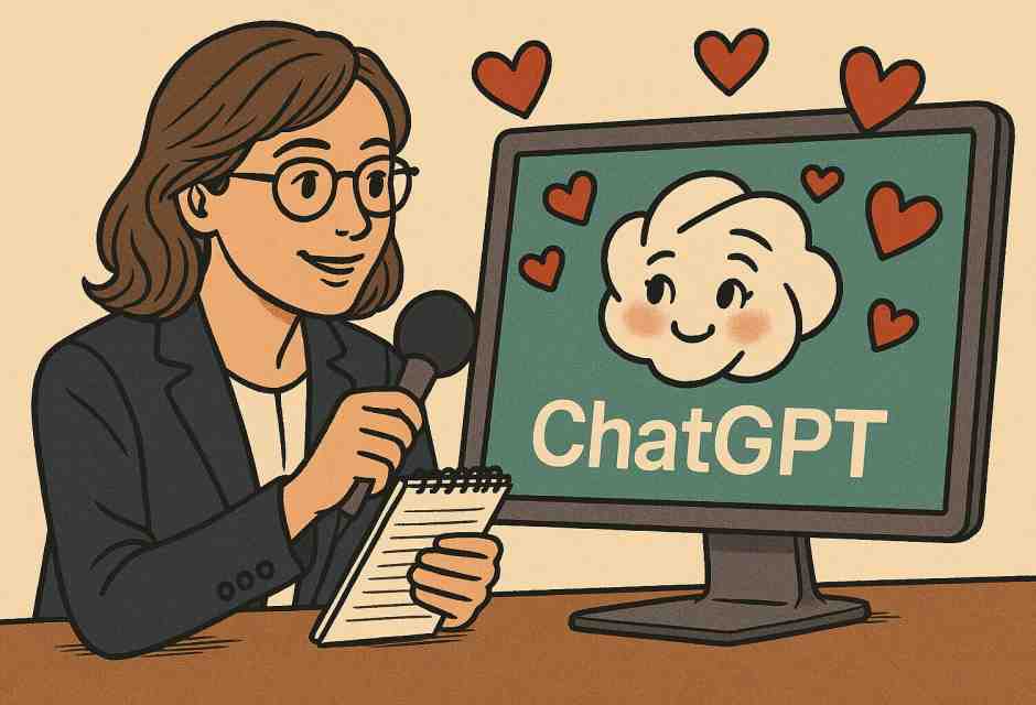 I sorrisi (virtuali) e il romanticismo di un chatbot in un mese di Foglio AI