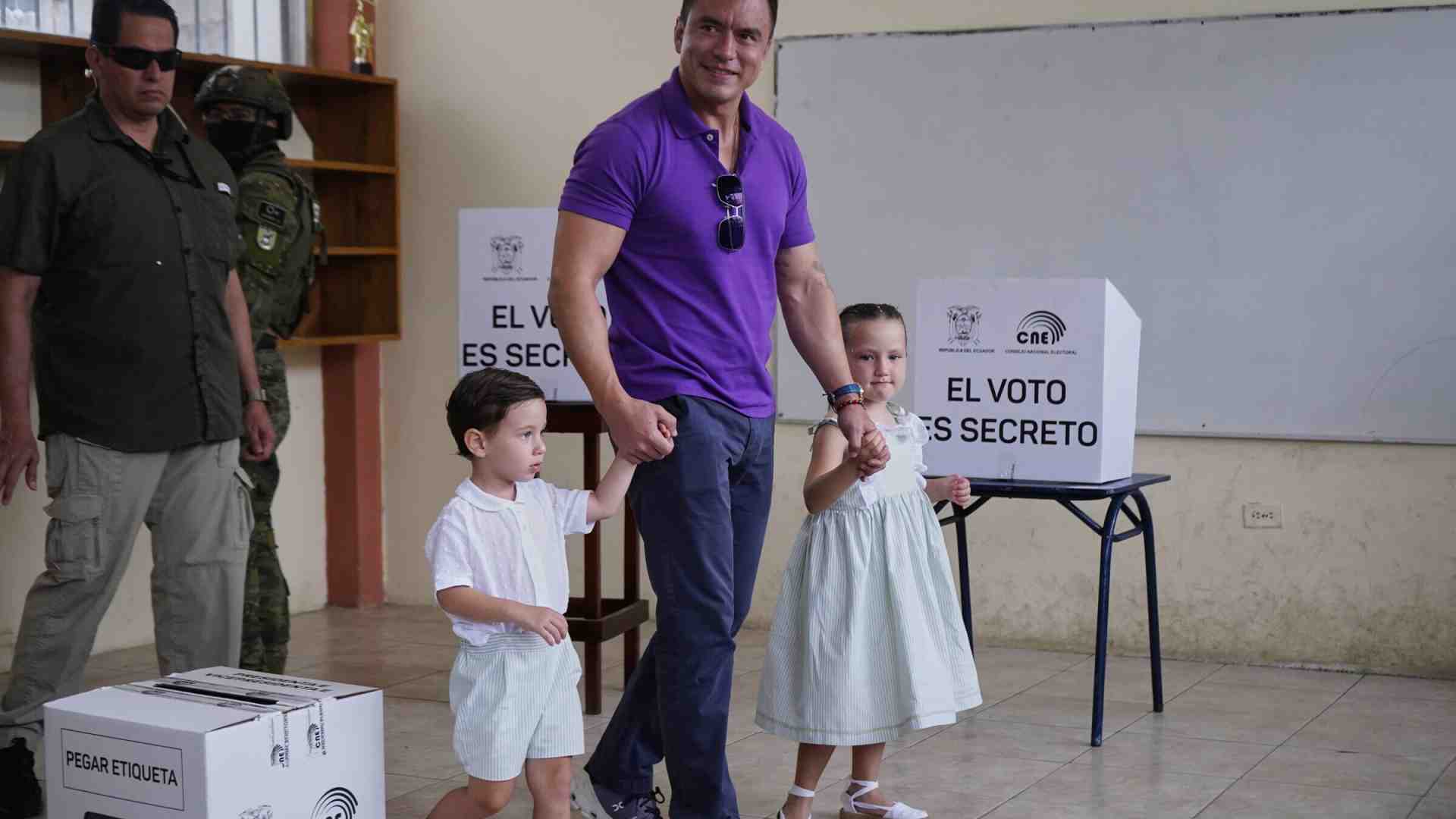 Daniel Noboa è stato rieletto presidente in Ecuador