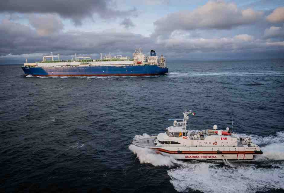Si chiude il quadro dei rigassificatori in Italia, con la nave di Ravenna in funzione da maggio