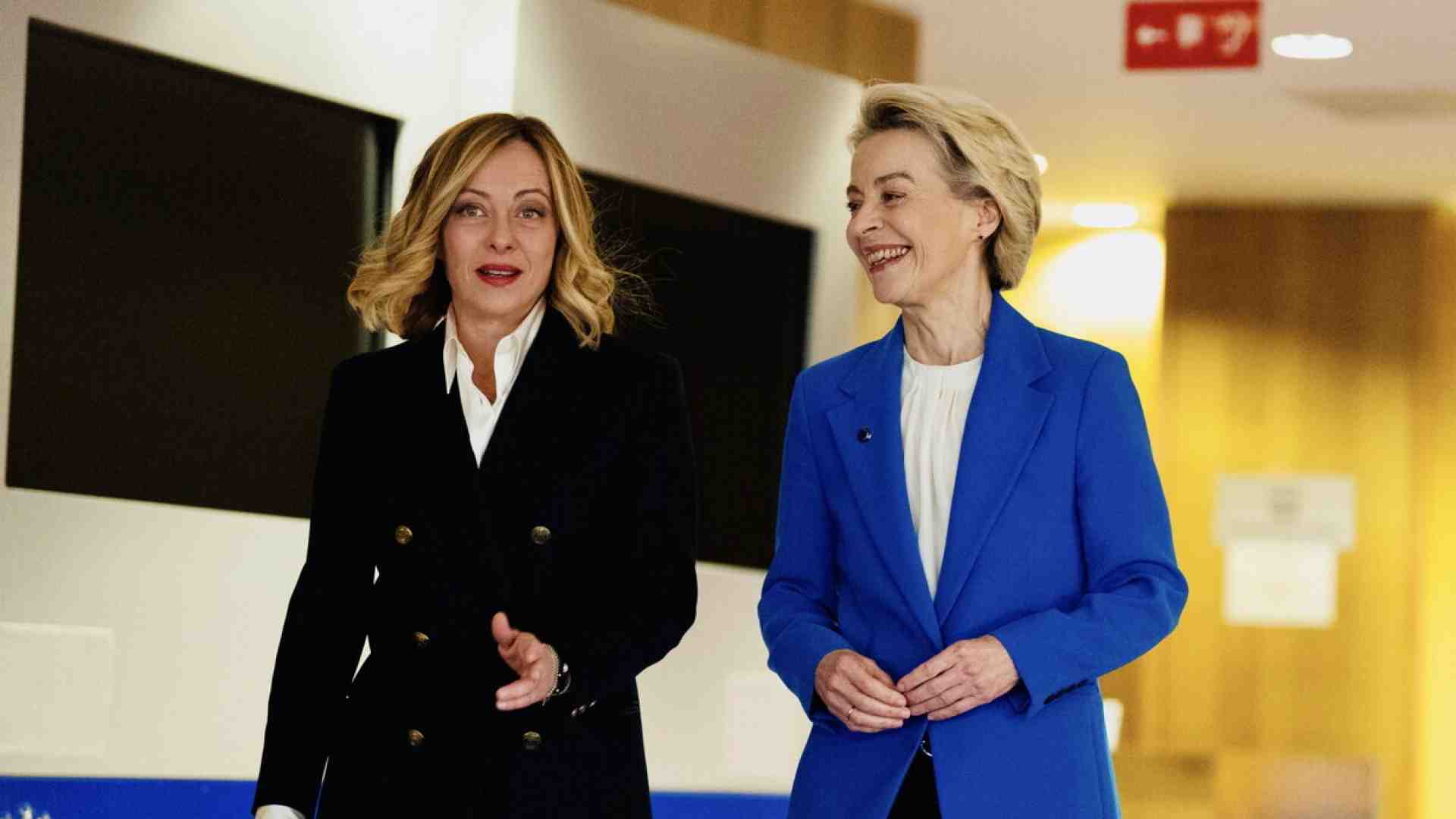 Von der Leyen e Meloni: argini contro gli estremismi filorussi in Europa