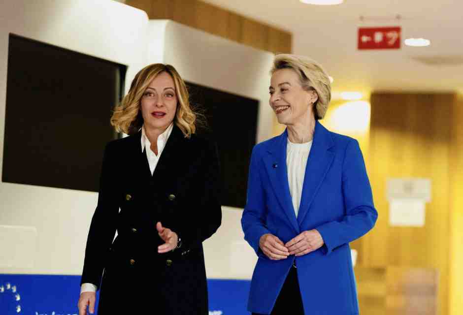 Von der Leyen e Meloni: argini contro gli estremismi filorussi in Europa