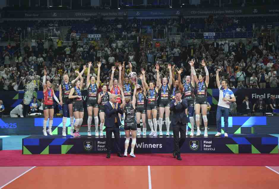 L'Imoco Conegliano ha vinto la Champions League di volley femminile