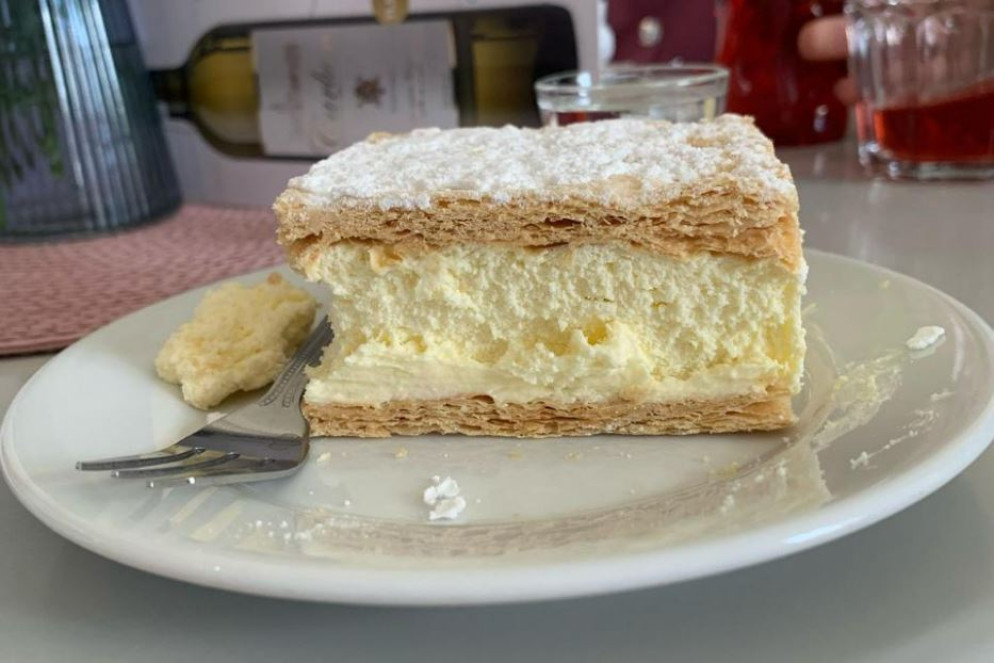 La torta Kremówka tanto amata dal Papa