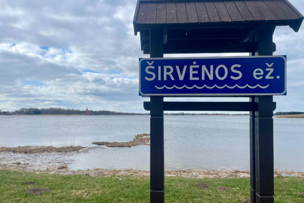 Lituania, il lago di Širvėnos